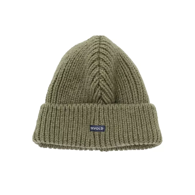 Devold Devold Nansen Wool Beanie Olive TC 386 902 S Platou Sport 1