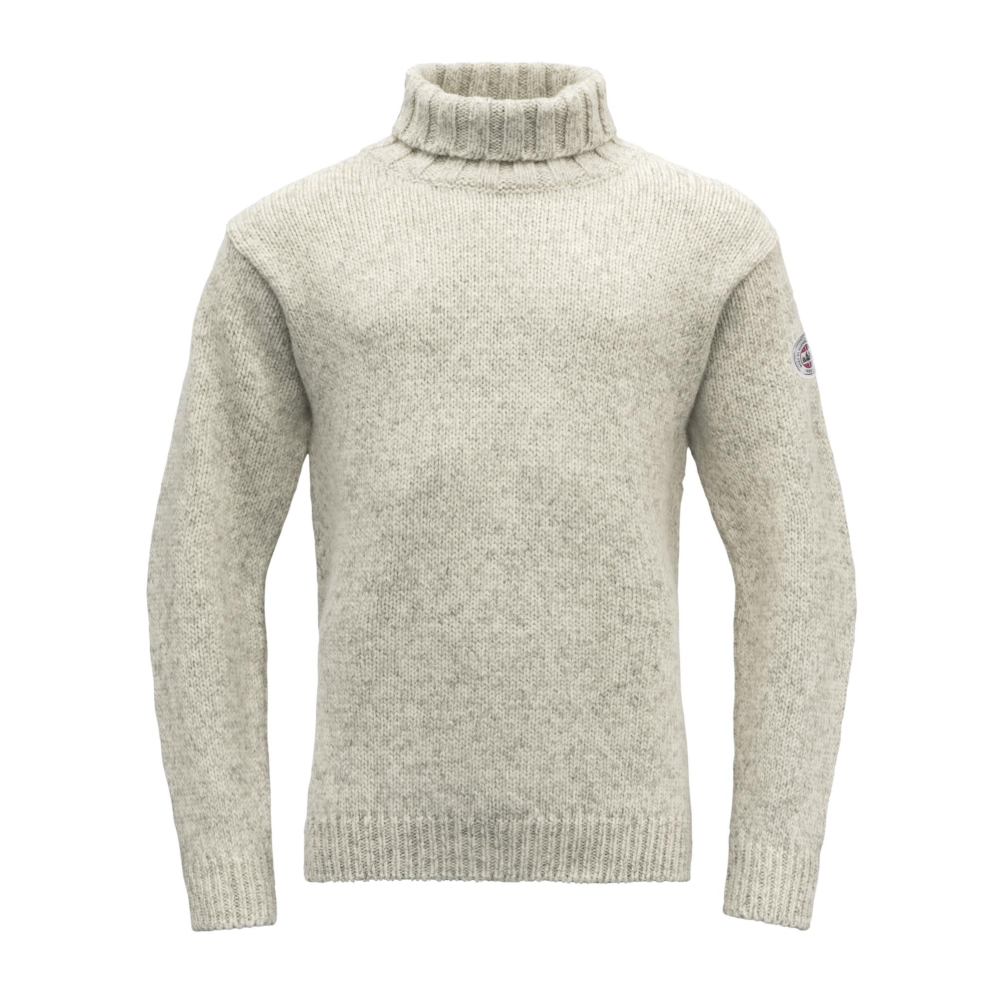 Devold Devold Nansen Wool High Neck Grey Melange TC 386 392 S Platou Sport 1