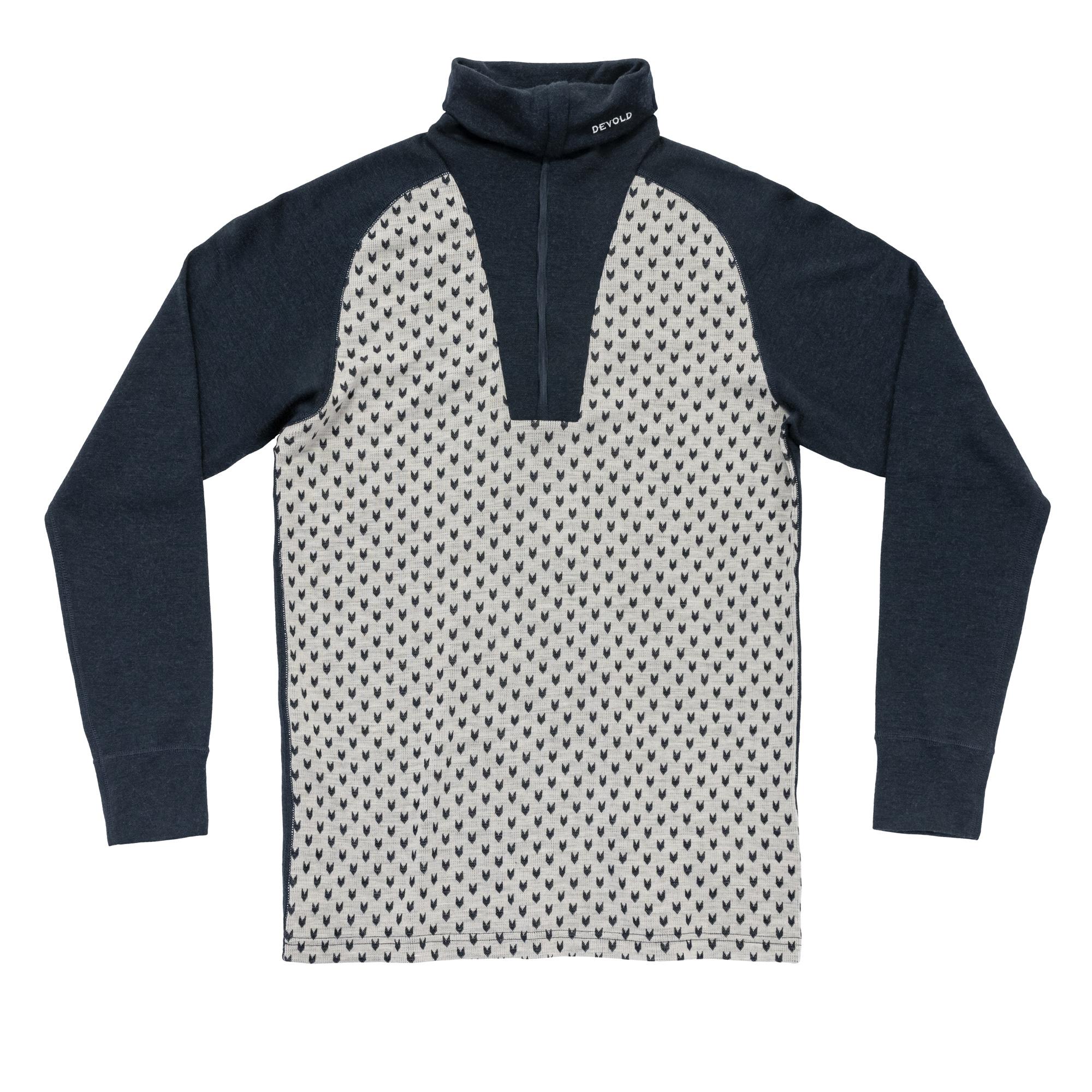 Devold Devold Signature Merino 230 Zip Mens Raw White-Ink GO 350 240 A Platou Sport 1