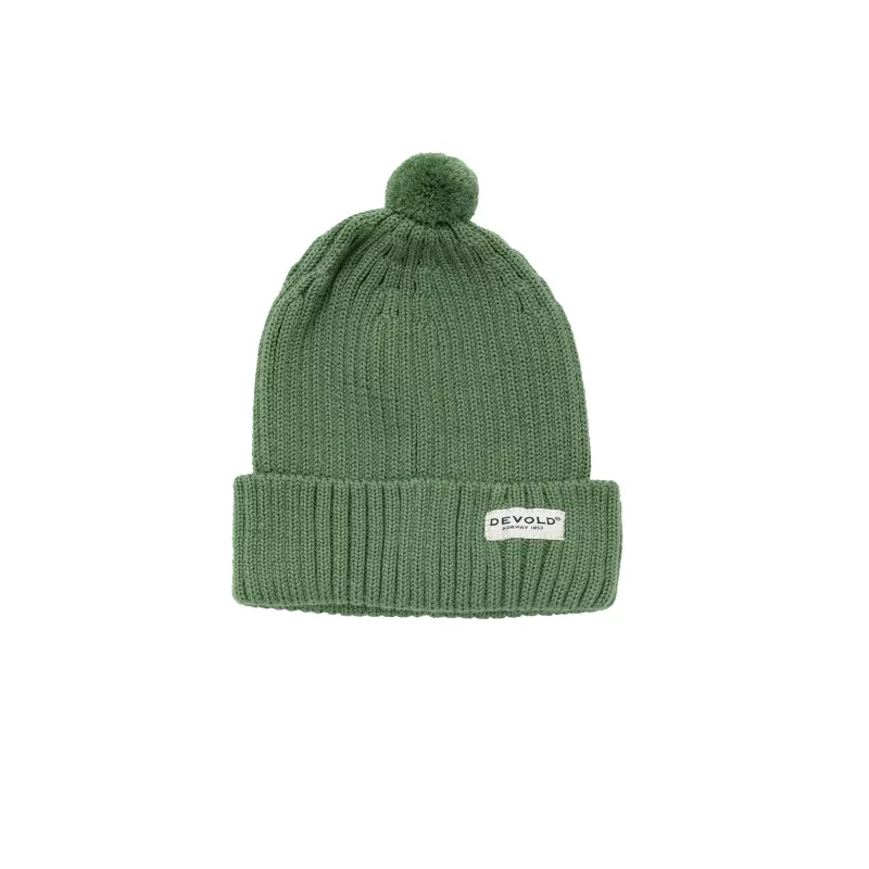 Devold Devold Skolma Merino Beanie Kids Grass GO 608 920 B Platou Sport 1