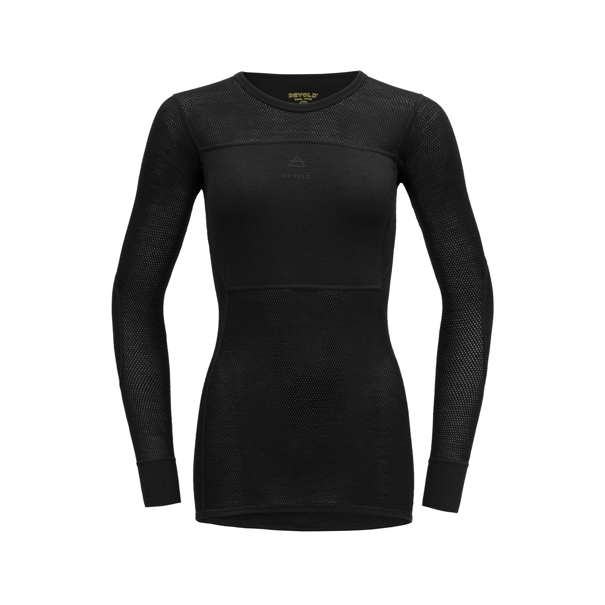 Devold Devold Wool Mesh 190 Shirt Wmn Caviar GO 151 226 A Platou Sport 1