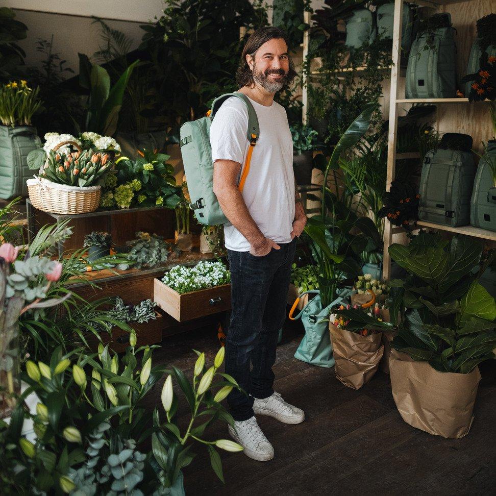 Douchebags DB The Världsvan 17L Backpack Sage Green 187A22 Platou Sport 3