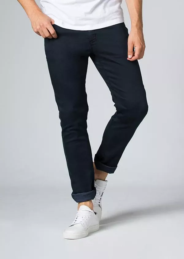 Duer Duer No Sweat Slim Navy MFNS1001 Platou Sport 1