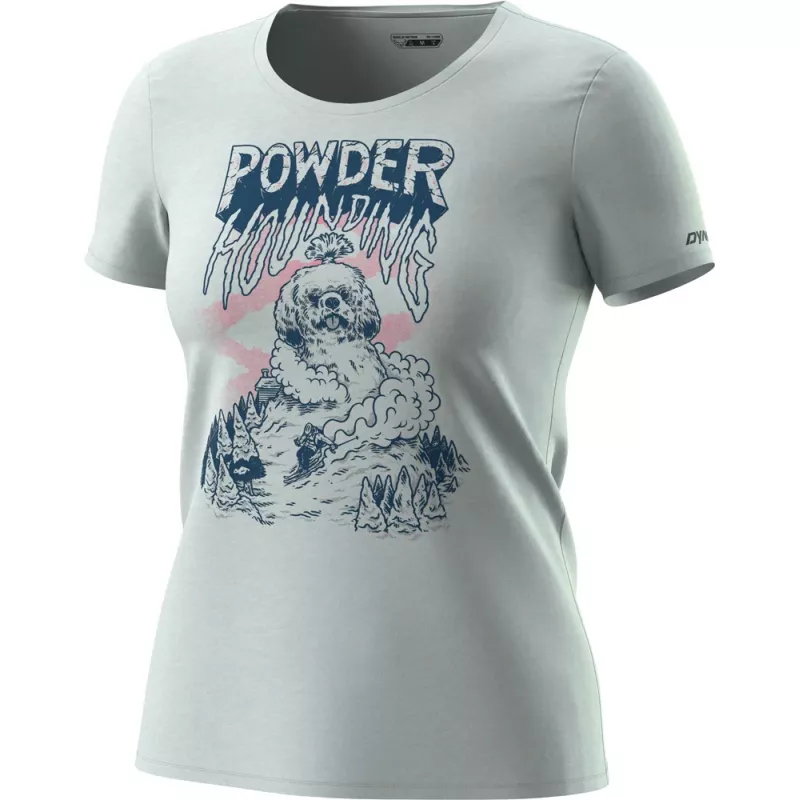 Dynafit Dynafit 24-7 Artist Co T-Shirt Womens Puritan Grey-Powder Houding 368634 Platou Sport 1