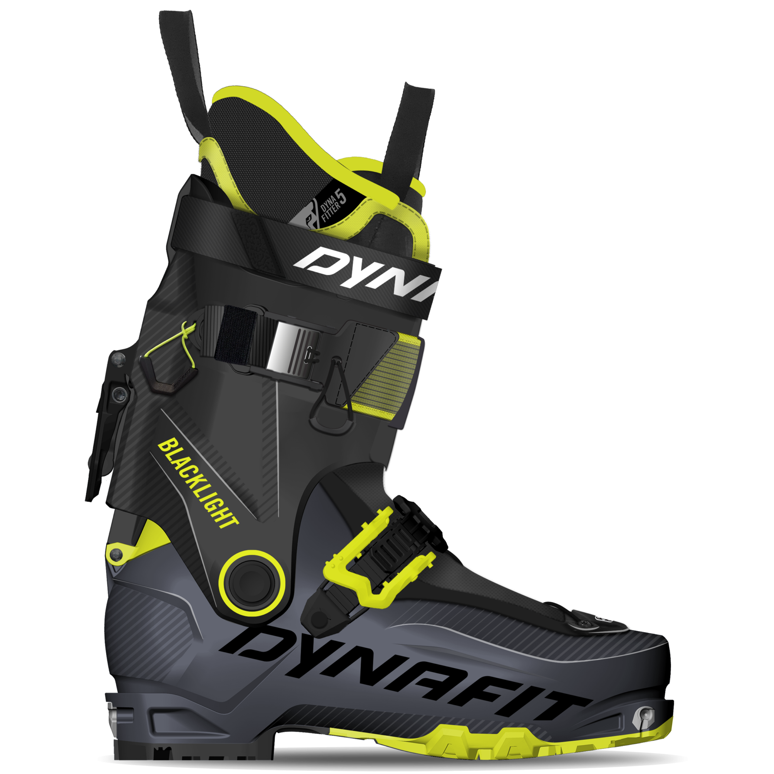 Dynafit Dynafit Blacklight Boot Mens Cinder-Fluo Yellow 08-0000061939 Platou Sport 1