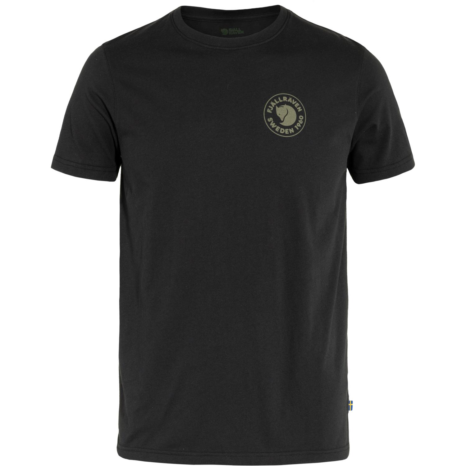Fjällräven Fjällräven 1960 Logo T-Shirt Mens Black F87313 Platou Sport 1