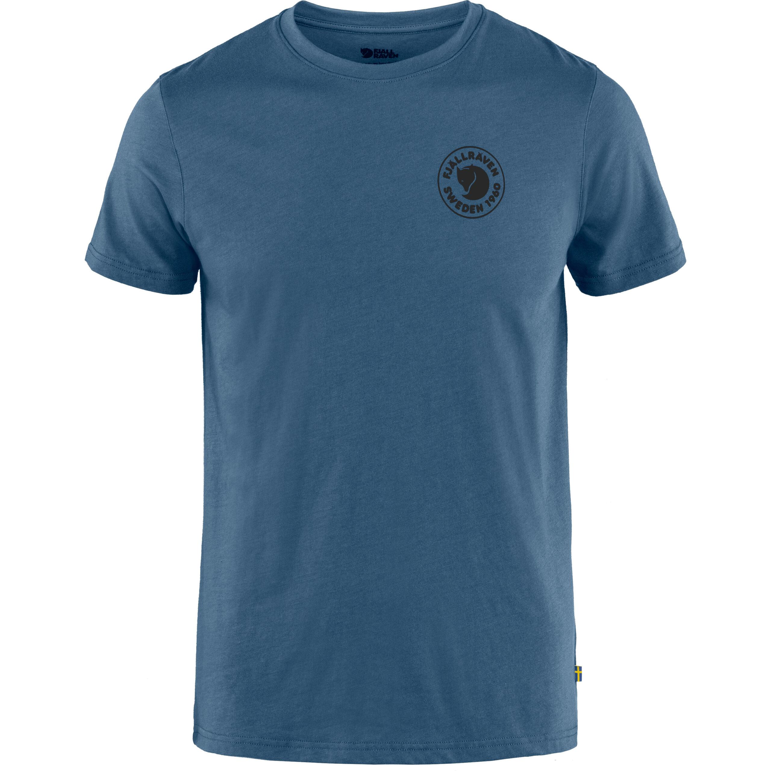 Fjällräven Fjällräven 1960 Logo T-Shirt Mens Indigo Blue F87313 Platou Sport 1