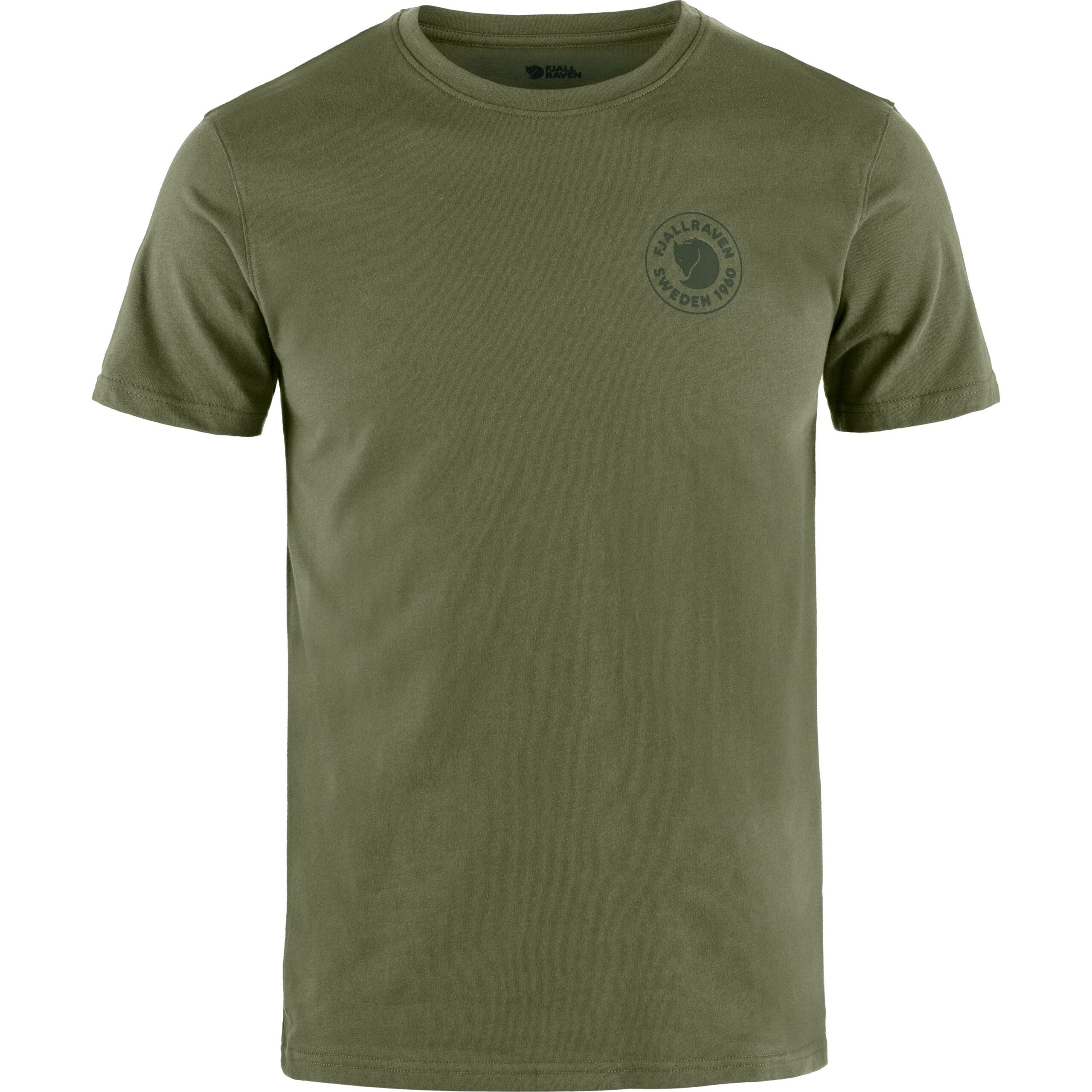 Fjällräven Fjällräven 1960 Logo T-Shirt Mens Laurel Green F87313 Platou Sport 1