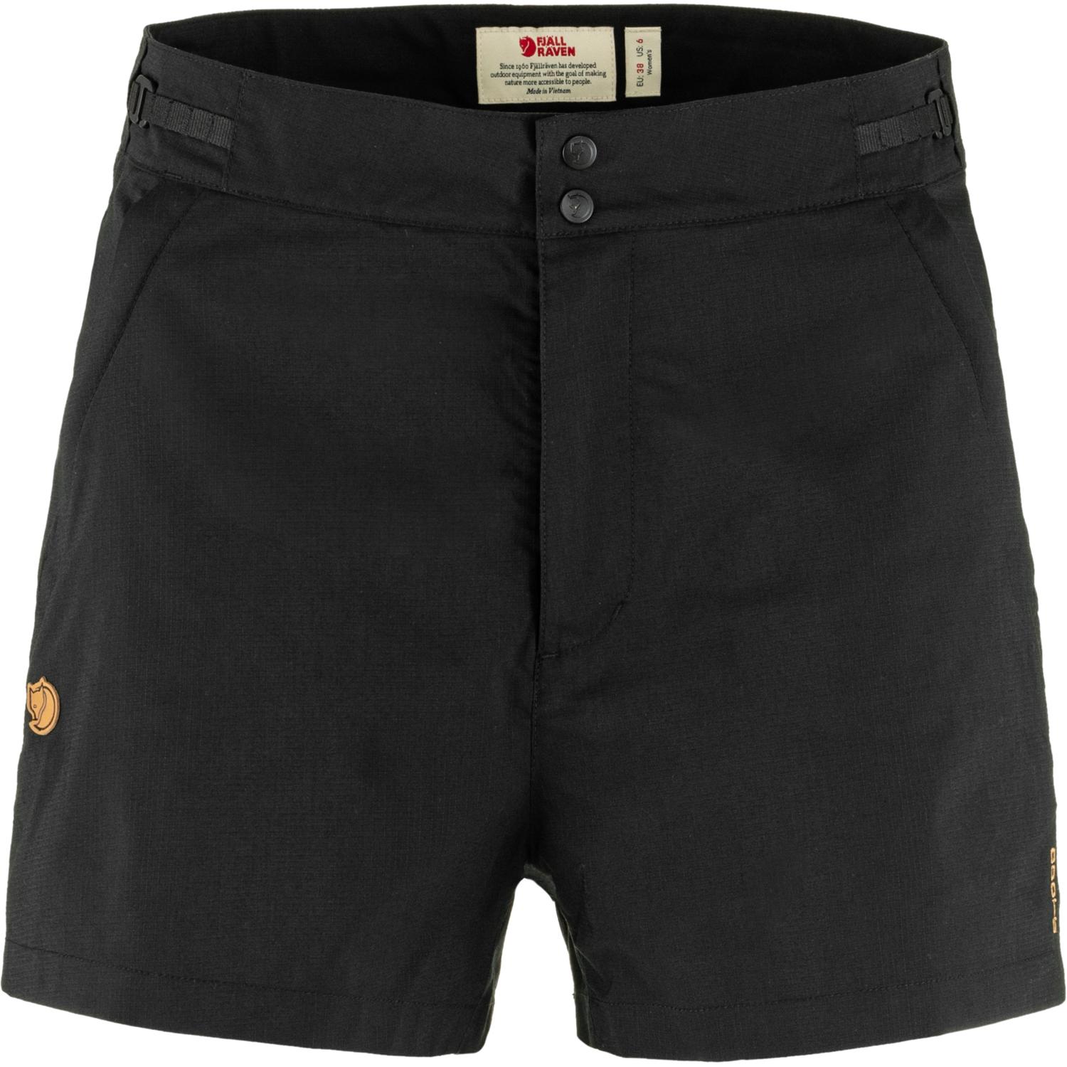 Fjällräven Fjällräven Abisko Hike Shorts Womens Black F14200178 Platou Sport 1