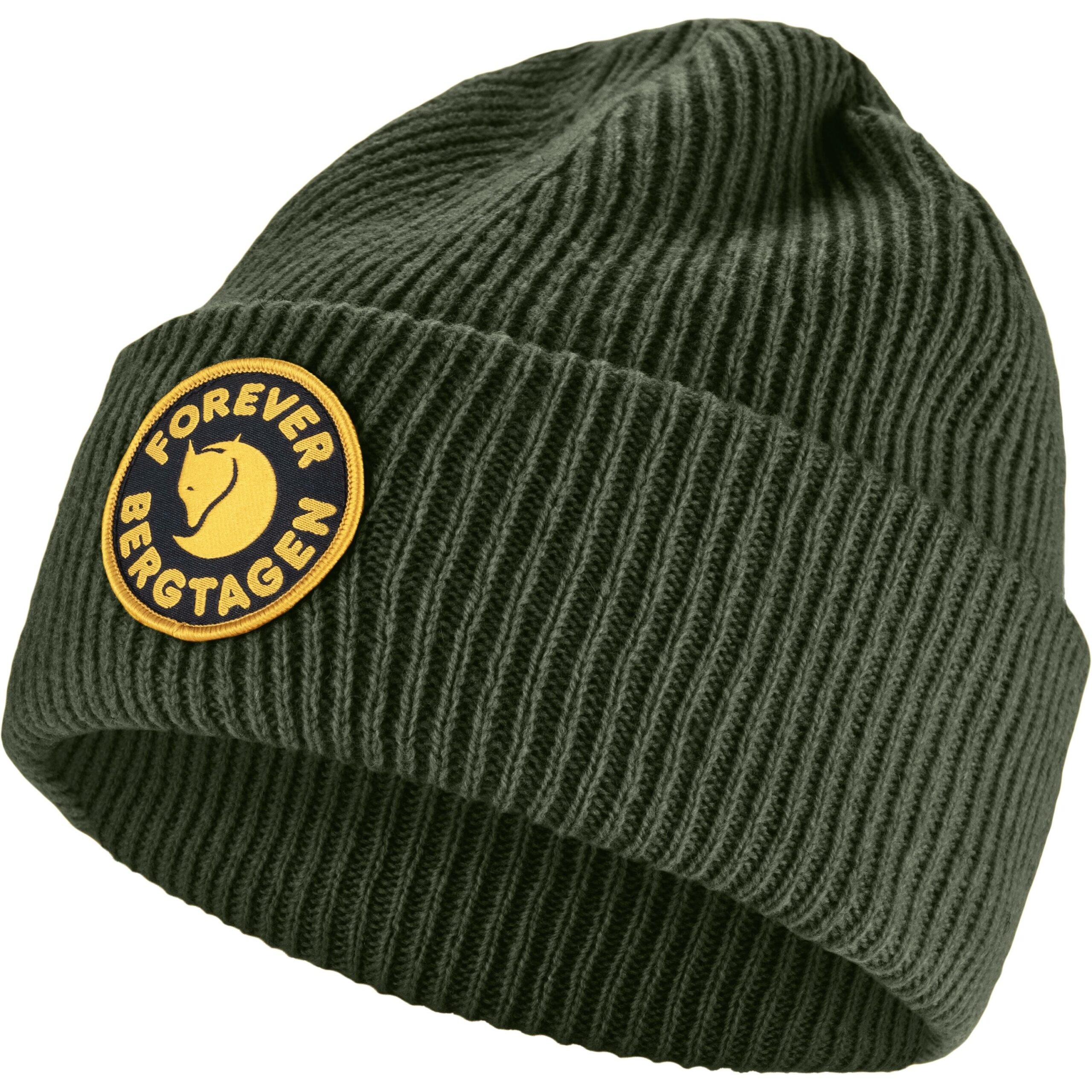 Fjällräven Fjällräven Bergtagen Forever Wool Beanie Deep Forest F13100187 Platou Sport 1