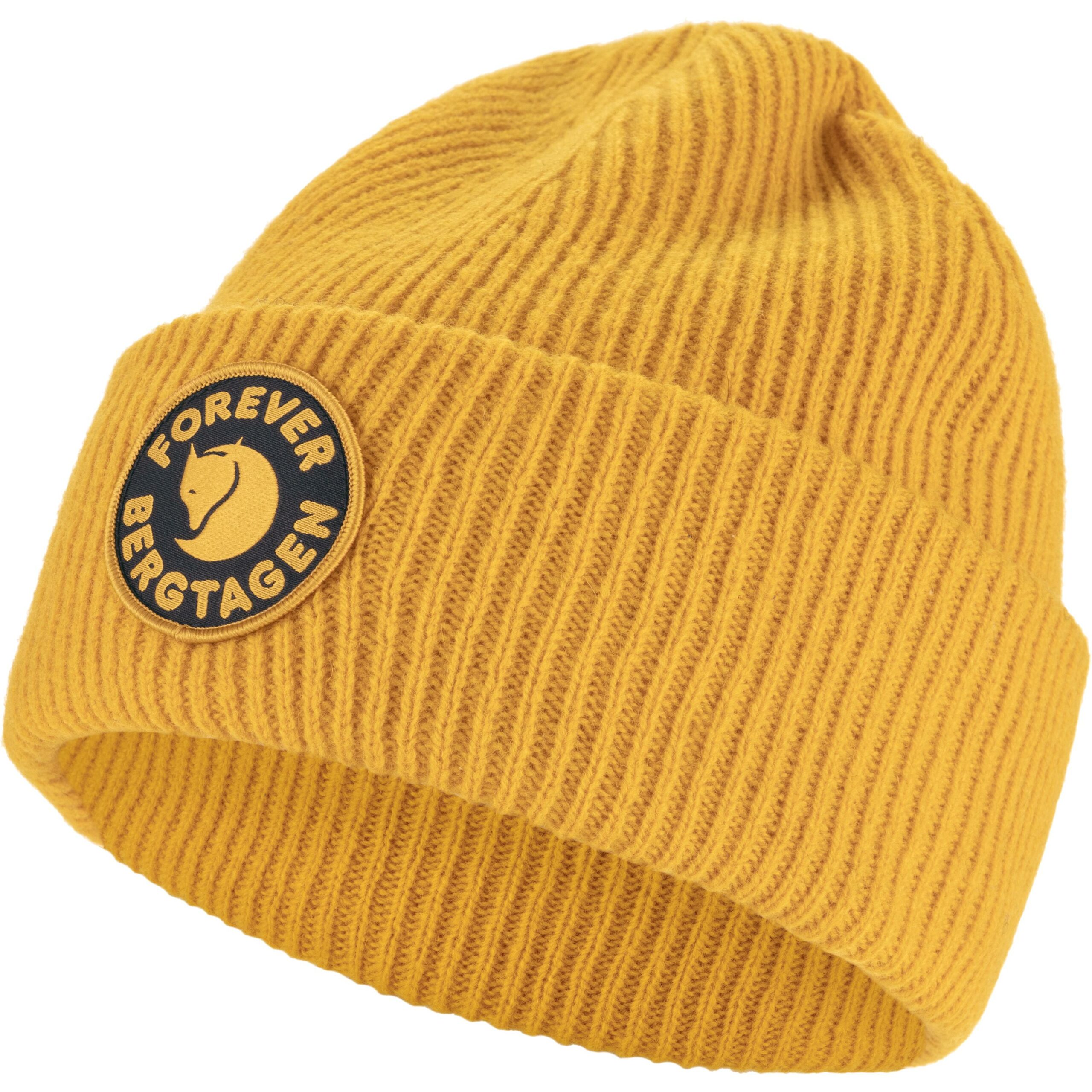 Fjällräven Fjällräven Bergtagen Forever Wool Beanie Mustard Yellow F13100187 Platou Sport 1