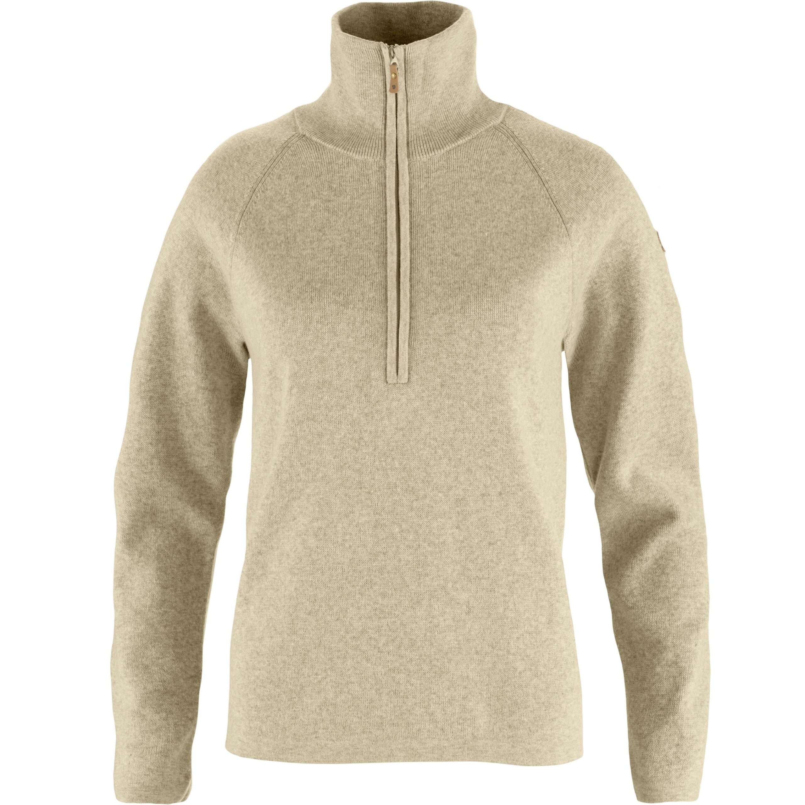 Fjällräven Fjällräven ÖVik Lite Half Zip Womens Light Beige F14600257 Platou Sport 1