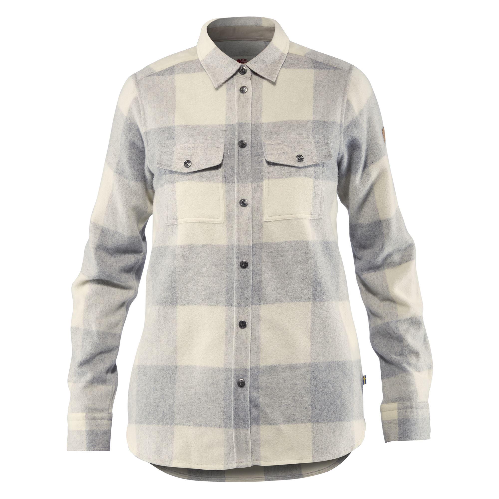 Fjällräven Fjällräven Canada Shirt Ls Womens Fog-Chalk 90835 Platou Sport 1