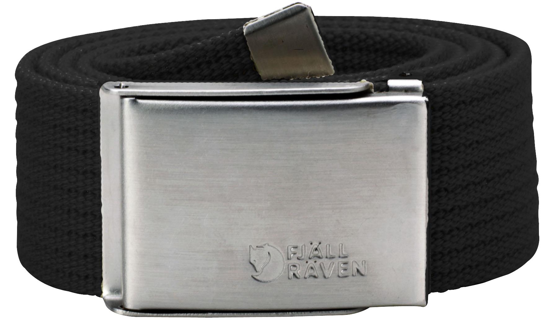 Fjällräven Fjällräven Canvas Belt Black F77029 Platou Sport 1