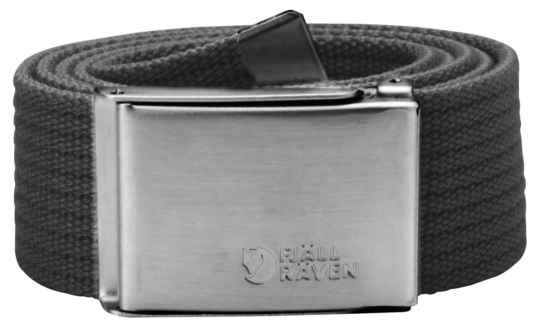Fjällräven Fjällräven Canvas Belt Dark Grey F77029 Platou Sport 1