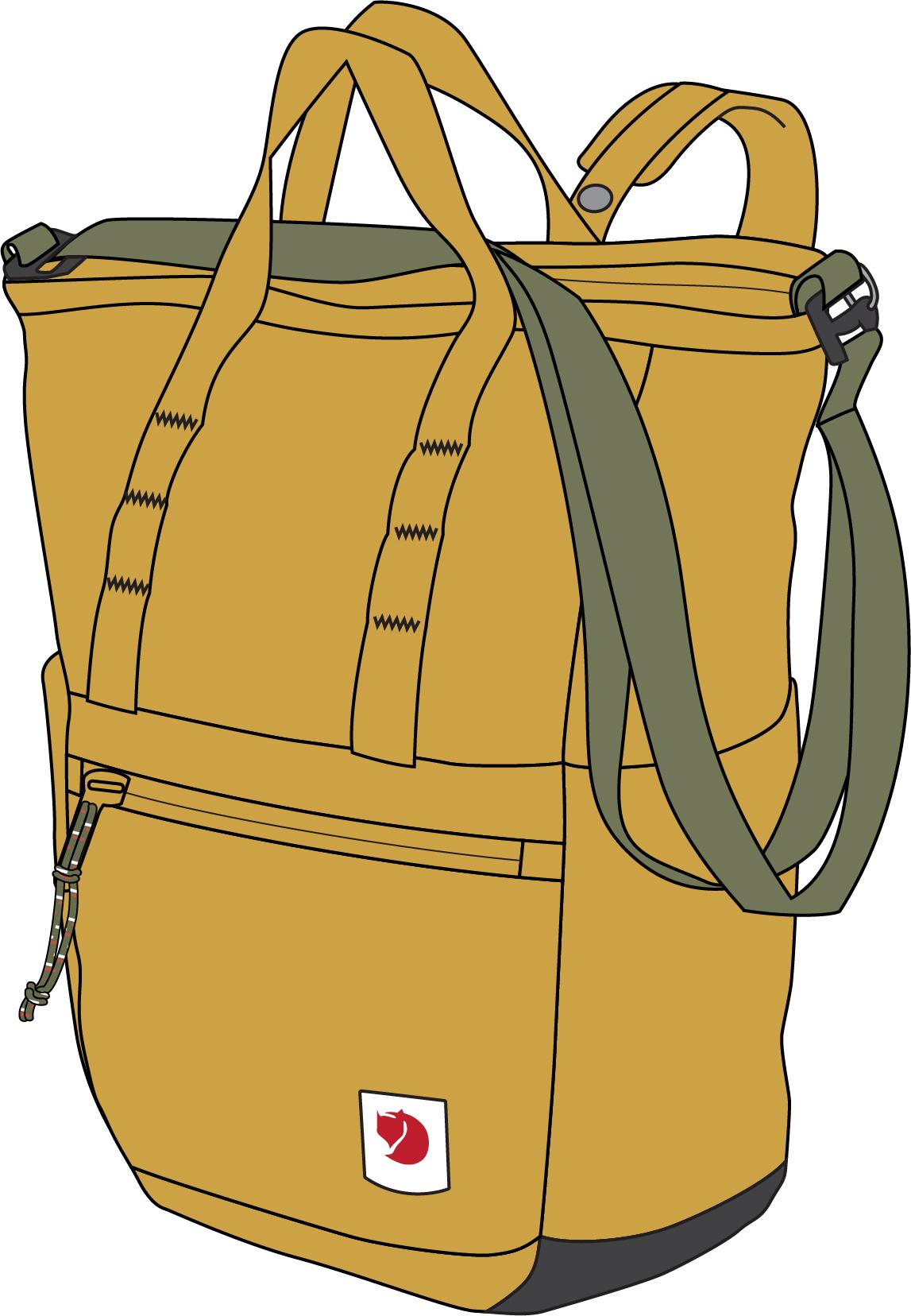 Fjällräven Fjällräven High Coast Totepack Ochre 23225 Platou Sport 2