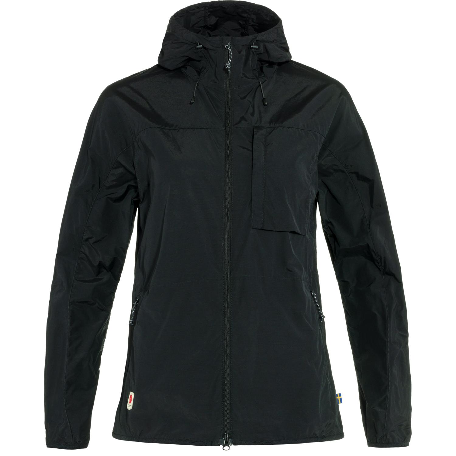 Fjällräven Fjällräven High Coast Wind Jacket Womens Black F83516 Platou Sport 1