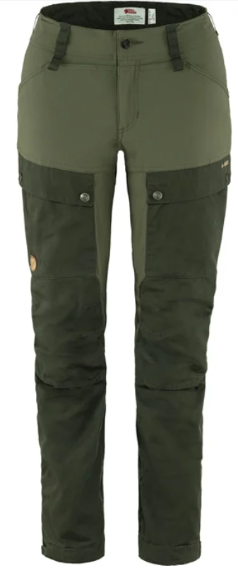 Fjällräven Fjällräven Keb Trousers Curved Womens Deep Forest-Laurel Green F86705 Platou Sport 1