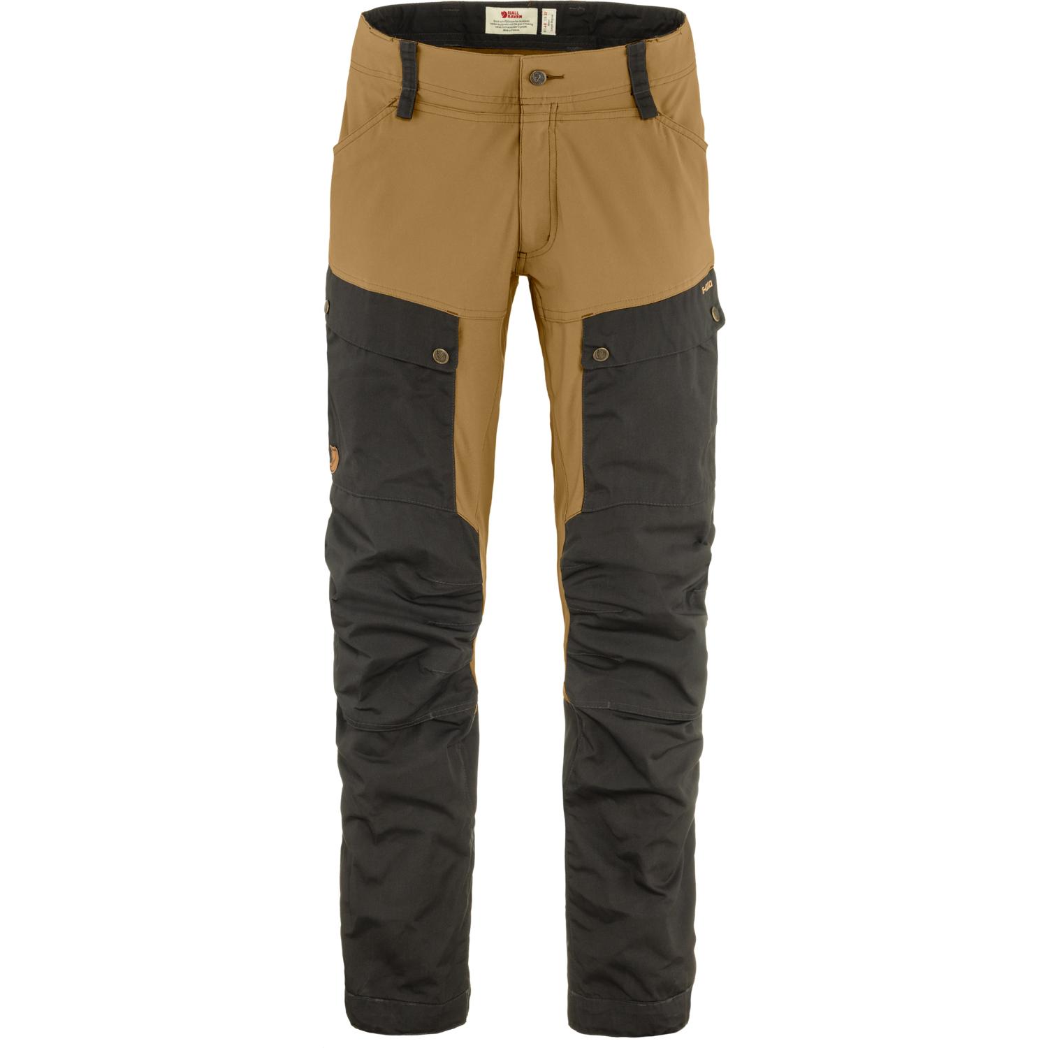Fjällräven Fjällräven Keb Trousers Mens Dark Grey-Buckwheat Brown F87176 Platou Sport 1