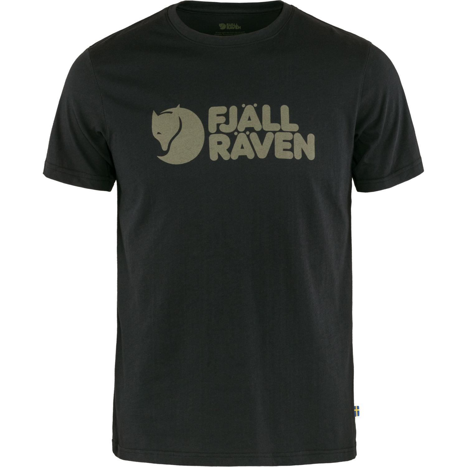 Fjällräven Fjällräven Logo T-Shirt Mens Black F87310 Platou Sport 1