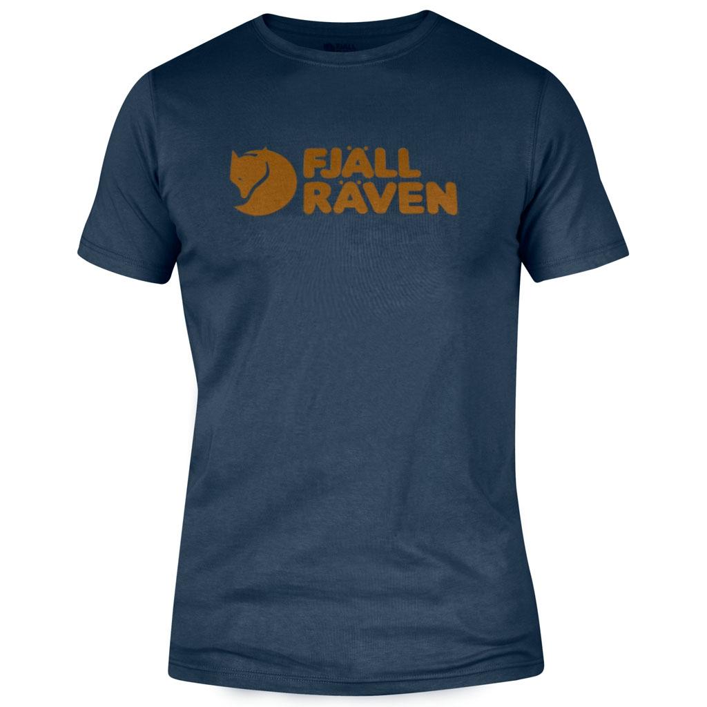Fjällräven Fjällräven Logo T-Shirt Mens Navy F87310 Platou Sport 1
