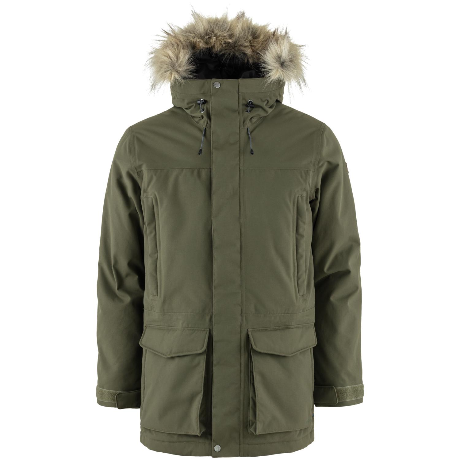 Fjällräven Fjällräven Nuuk Lite Parka Mens Laurel Green F87158 Platou Sport 1