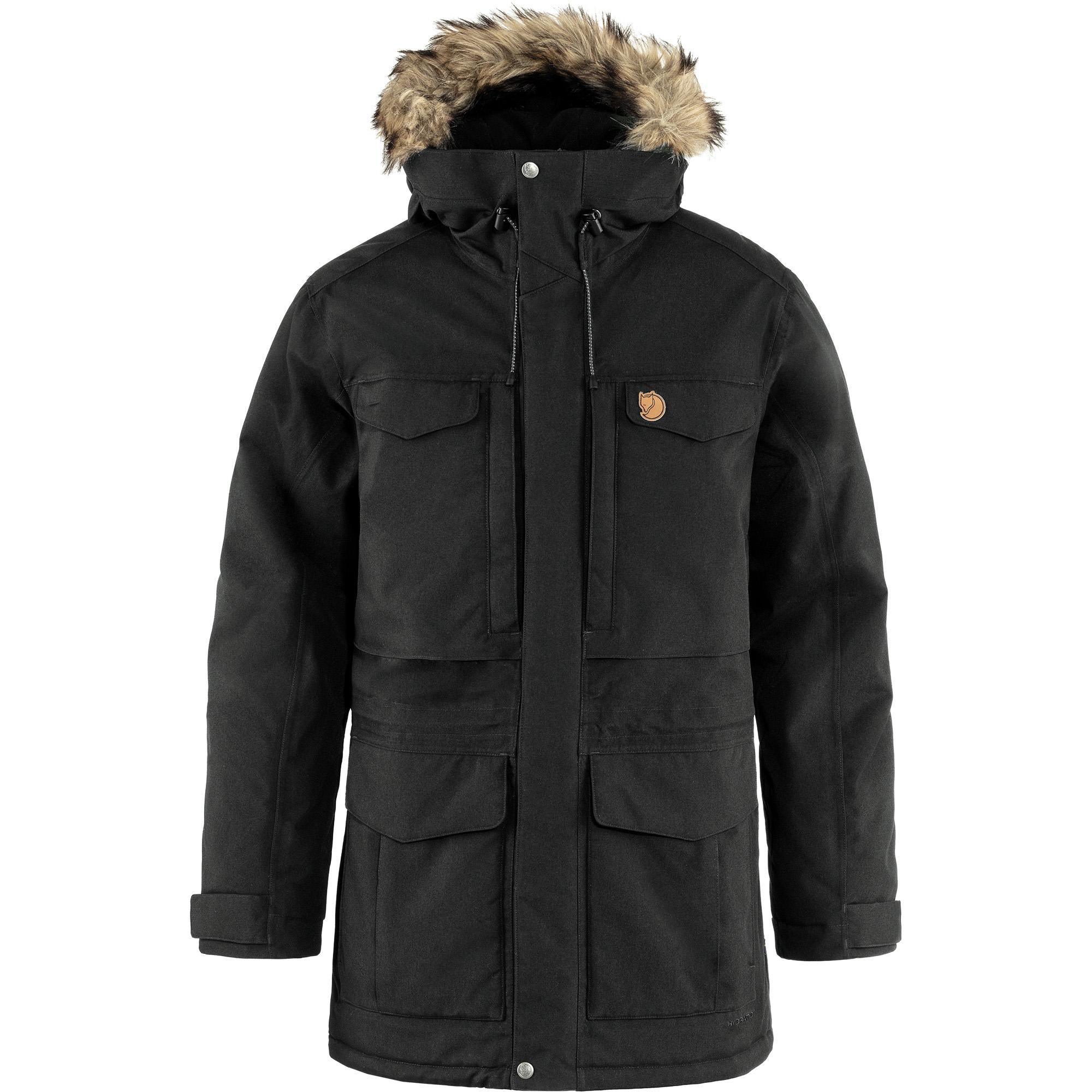 Fjällräven Fjällräven Nuuk Parka Mens Black Black 86668 Platou Sport 1