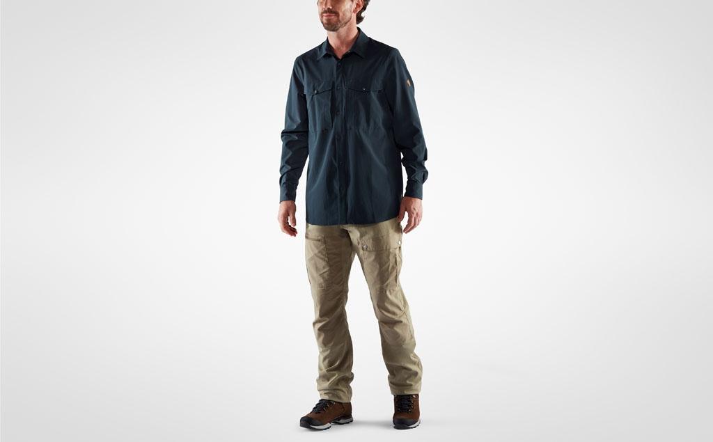 Fjällräven Fjällräven Singi Trekking Shirt Ls Mens Dusk 81838 Platou Sport 3