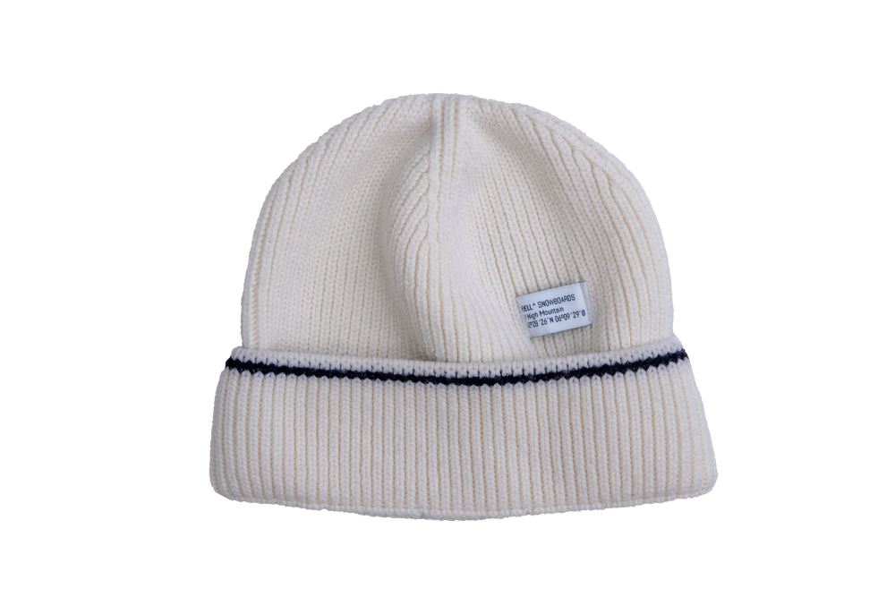 Fjell^ Fjell^ MT High Mountain Merino Tech Hat Stripe White-Navy Stripe Platou Sport 1