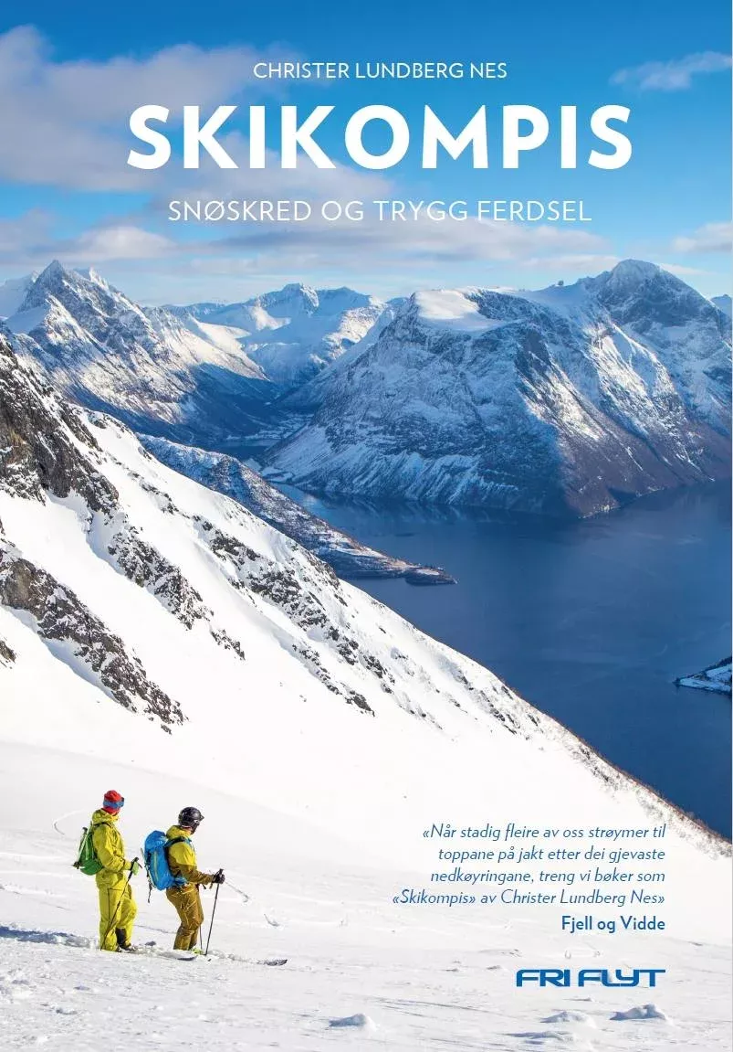 Fri Flyt Bok: Skikompis - Snøskred og Trygg Ferdsel Platou Sport 1
