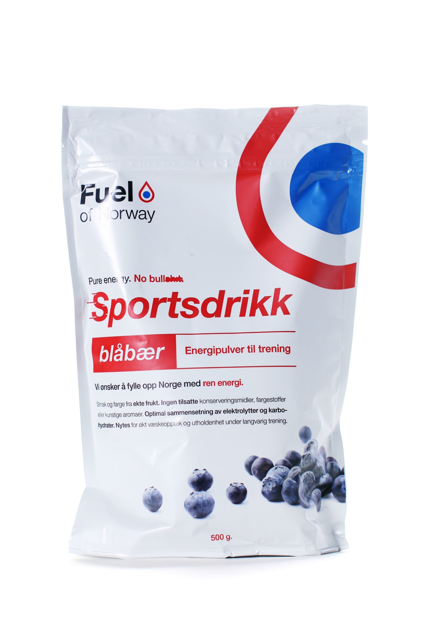Fuel of Norway Fuel of Norway Sportsdrikke 0,5kg Blåbær 5001 Platou Sport 1