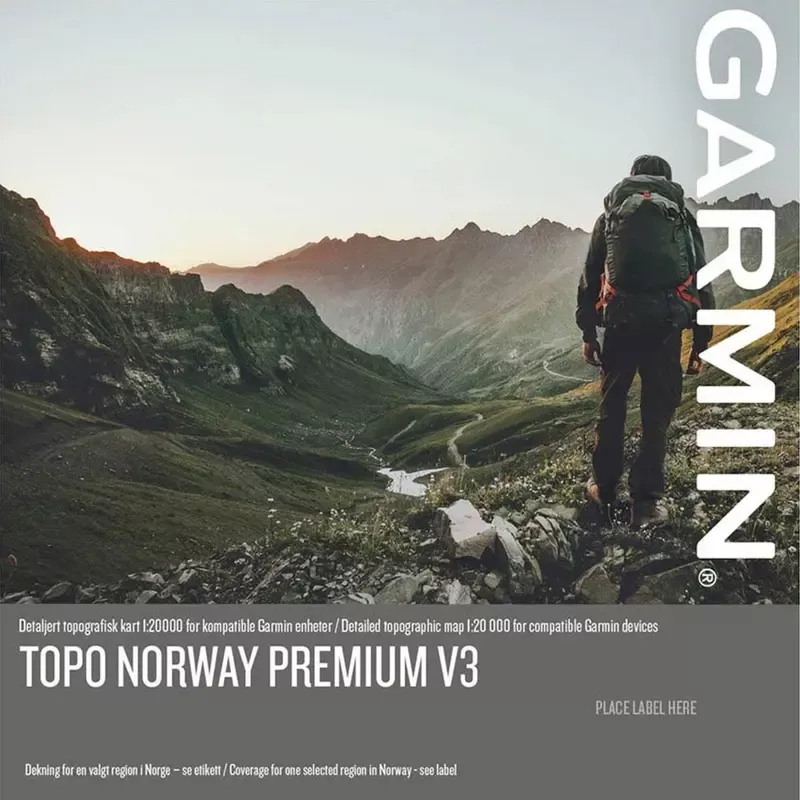 GARMIN Garmin Topo Premium v2 - 6 Trøndelag Platou Sport 1