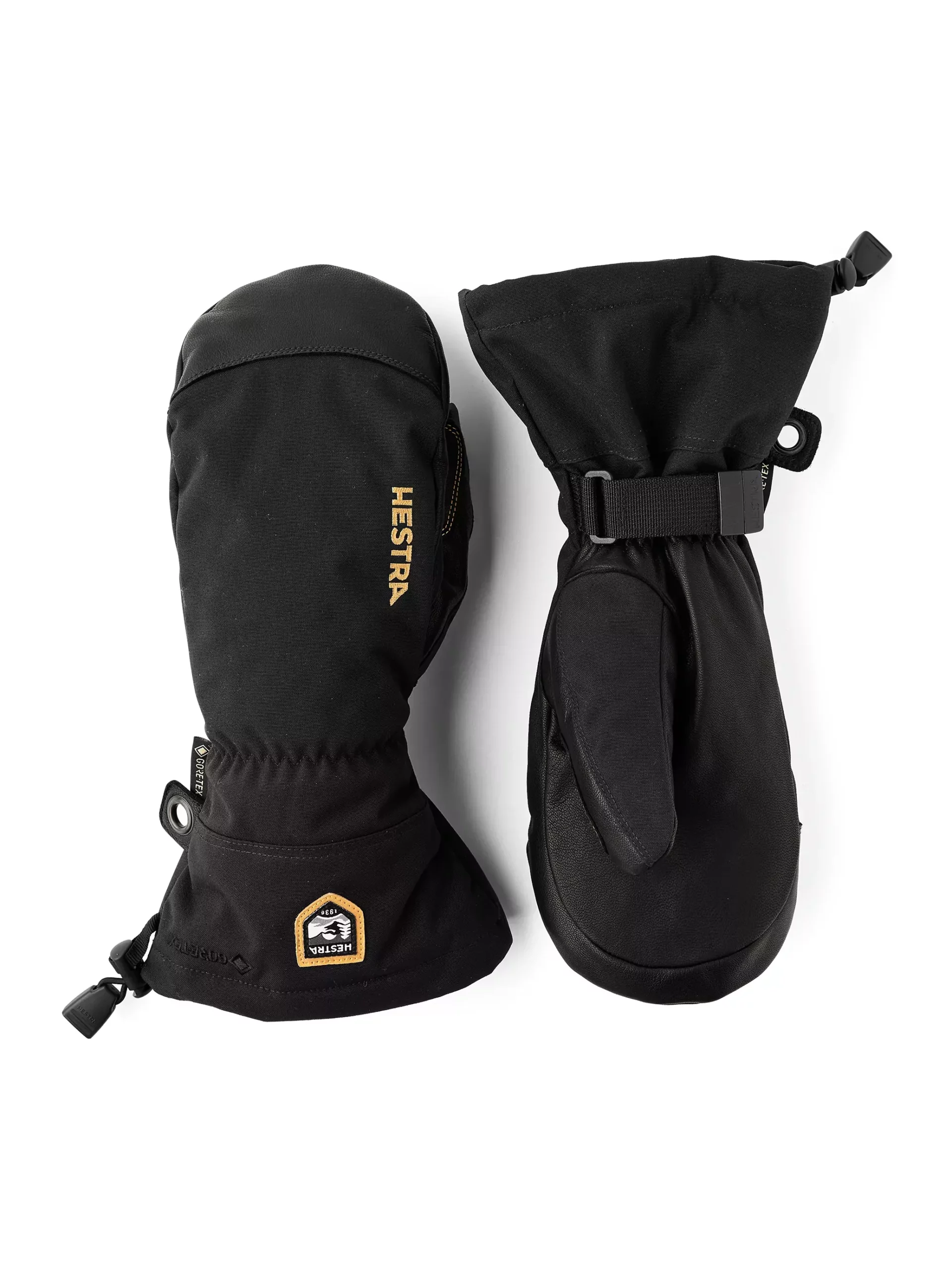 Hestra Hestra Army Leather Gore-Tex Mitt Black-Black 3003021 Platou Sport 1
