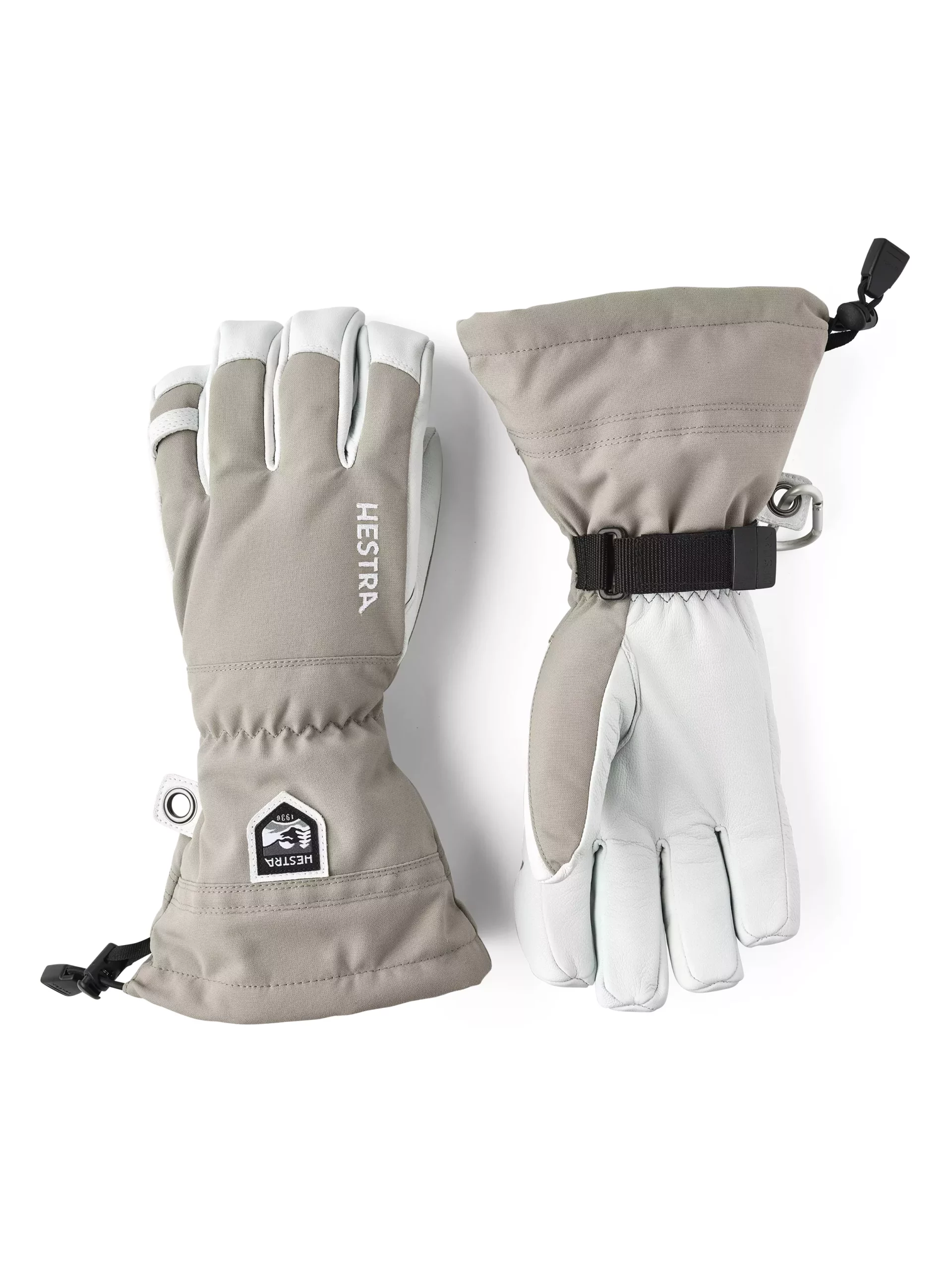 Hestra Hestra Army Leather Heli Ski - 5 Finger Khaki 30570 Platou Sport 1