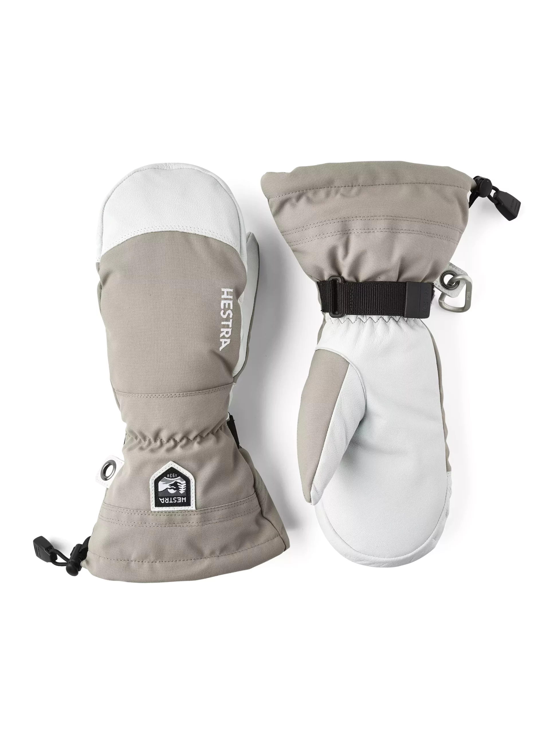 Hestra Hestra Army Leather Heli Ski Mitt Khaki 30571 Platou Sport 1