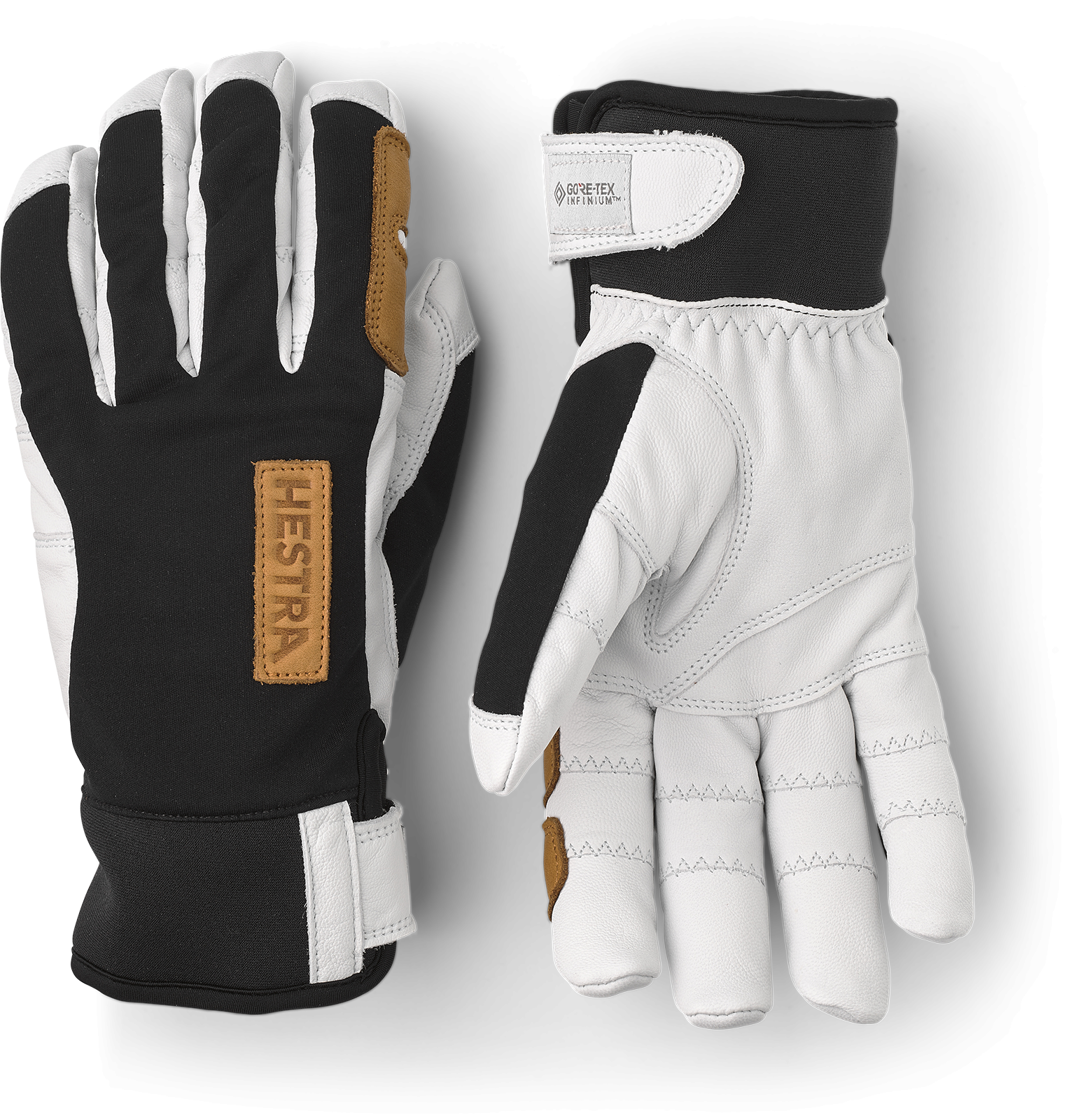 Hestra Hestra Ergo Grip Active Wool Terry - 5 Finger Black-Offwhite 31190 Platou Sport 1