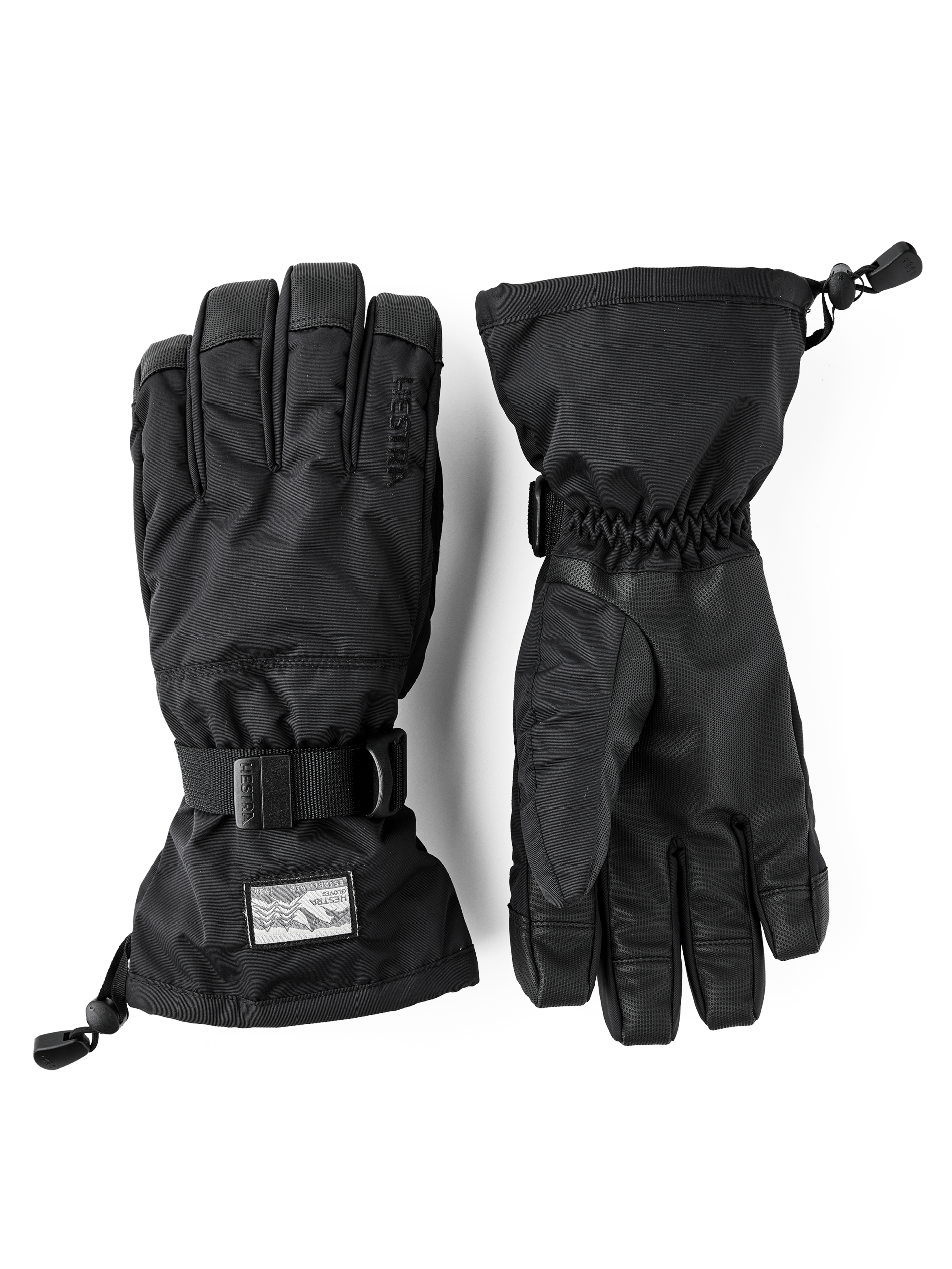 Hestra Hestra Gauntlet Sr. - 5 Finger Black-Black 3002740 Platou Sport 1