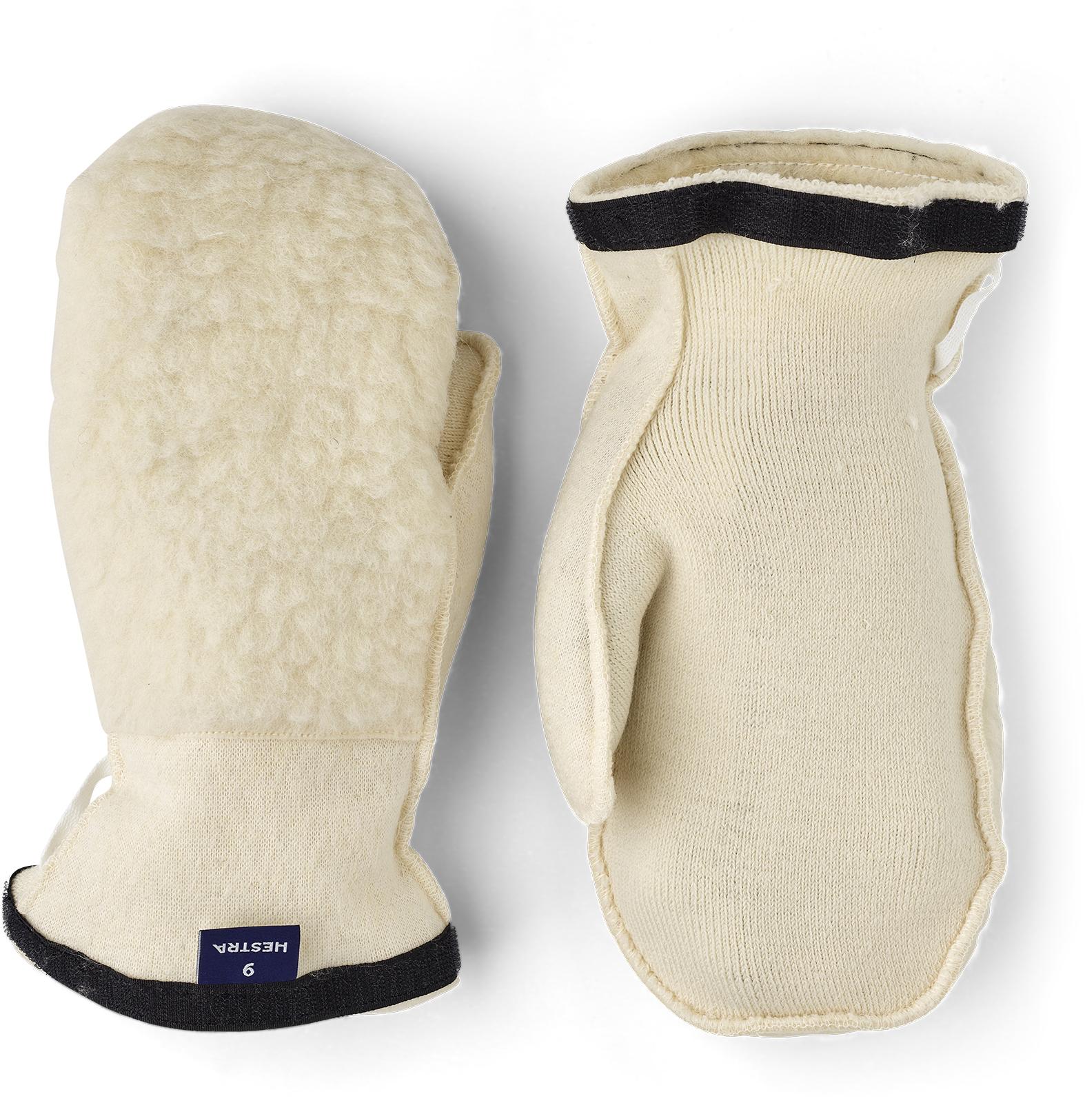 Hestra Hestra Heli Ski Wool Liner Mitt Offwhite 34401 Platou Sport 1