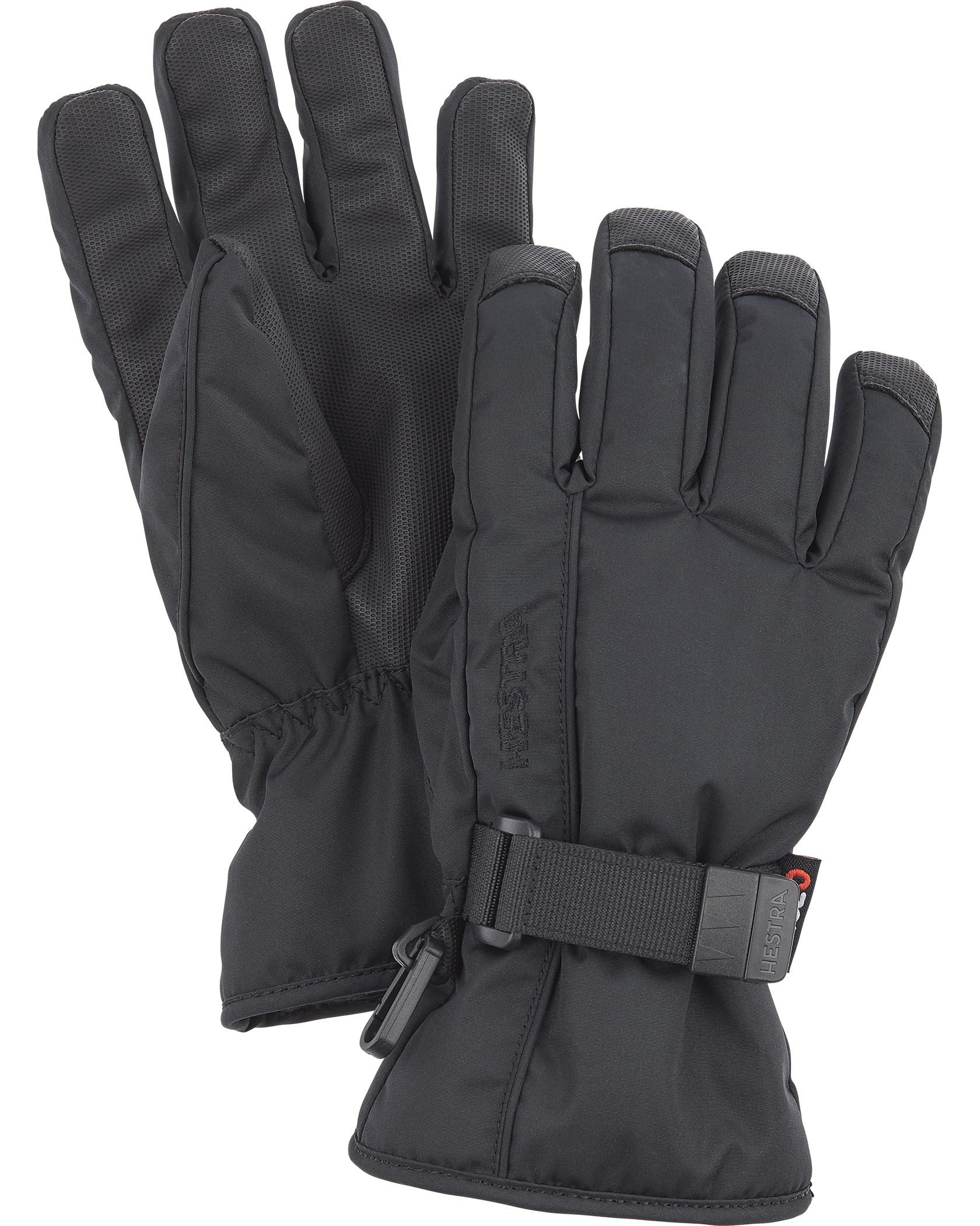 Hestra Hestra Isaberg Czone Jr - 5 Finger Svart 31980 Platou Sport 1