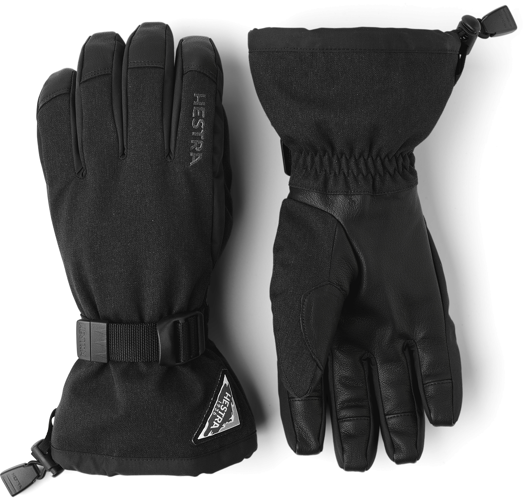 Hestra Hestra Powder Gauntlet - 5 Finger Svart 31650 Platou Sport 1