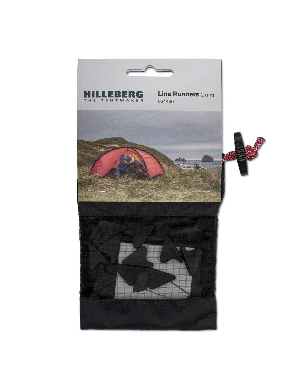 Hilleberg Hilleberg Bardunstrammer for 2mm teltline 10 stk. Svart 034460 Platou Sport 1