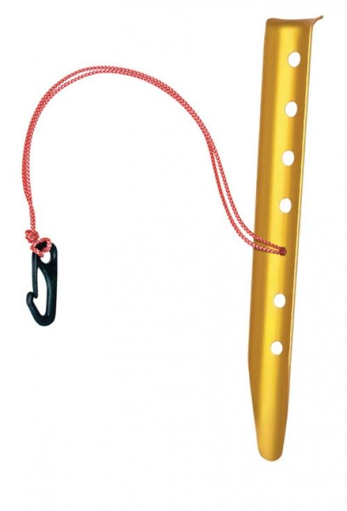 Hilleberg Hilleberg Snø & Sandplugg m- line og krok, 6 stk. inkl. pakkpose Gull 032660 Platou Sport 1