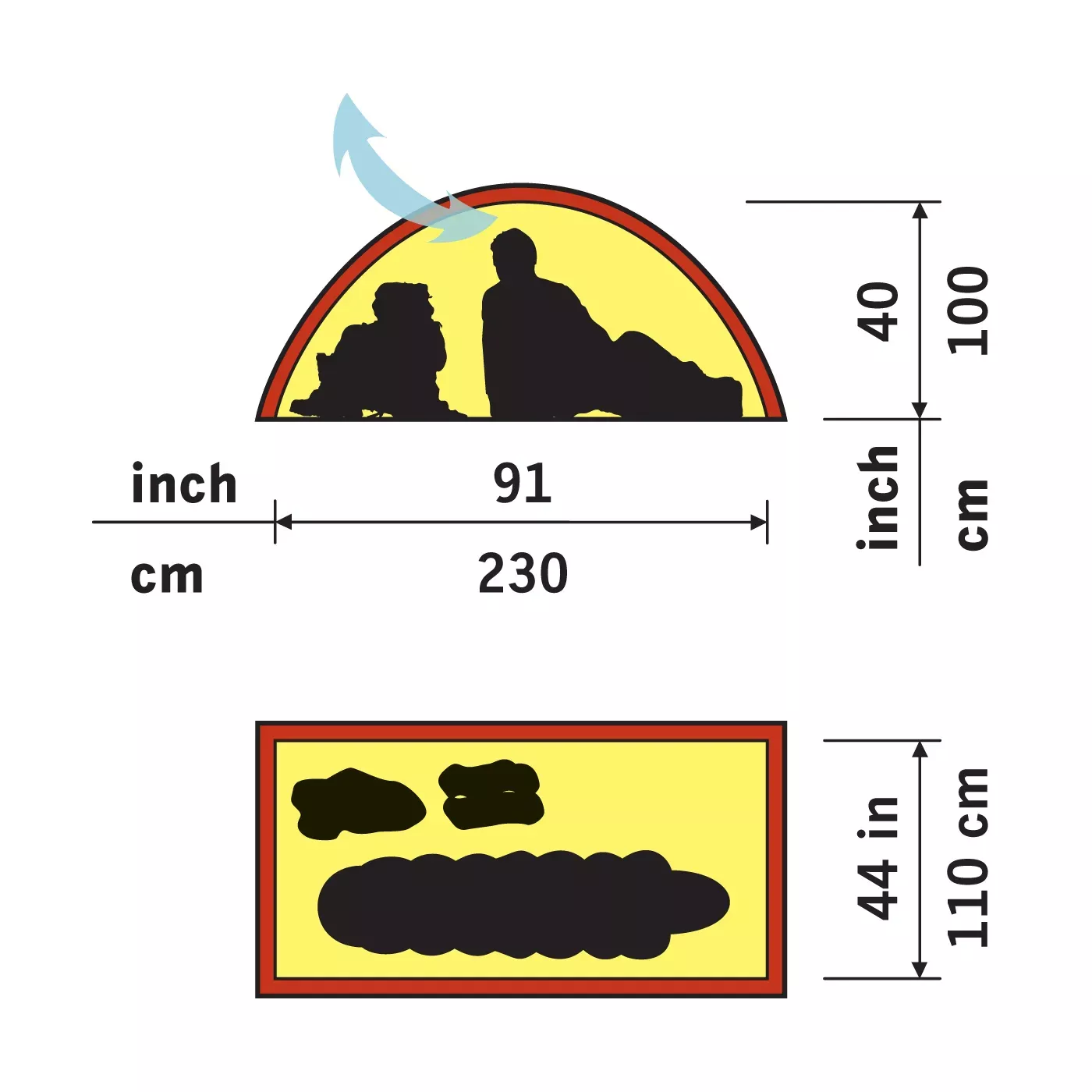 Hilleberg Hilleberg Unna Rød 012812 Platou Sport 3