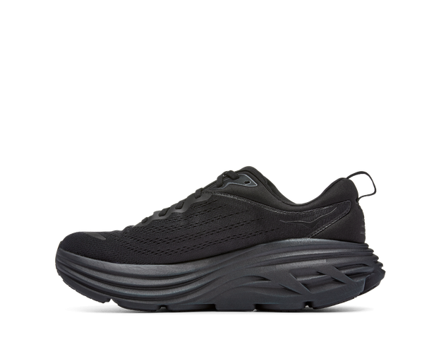 Hoka Hoka Bondi 8 Mens Black-Black 1123202 Platou Sport 2