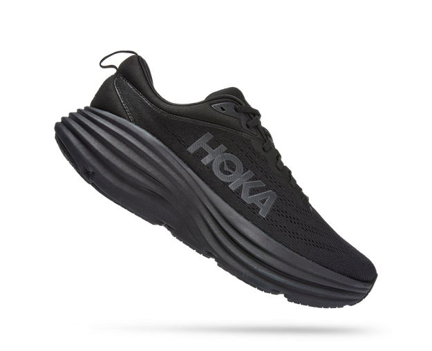 Hoka Hoka Bondi 8 Mens Black-Black 1123202 Platou Sport 5