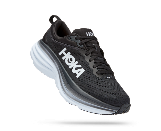 Hoka Hoka Bondi 8 Womens Black-White 1127952 Platou Sport 1