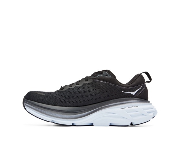 Hoka Hoka Bondi 8 Womens Black-White 1127952 Platou Sport 2