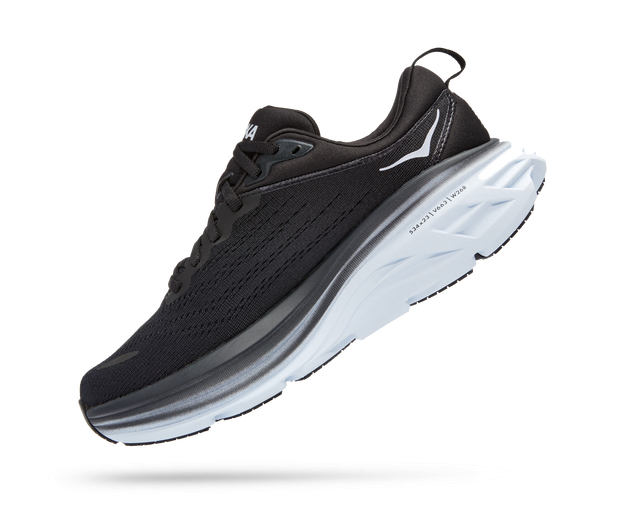 Hoka Hoka Bondi 8 Womens Black-White 1127952 Platou Sport 6
