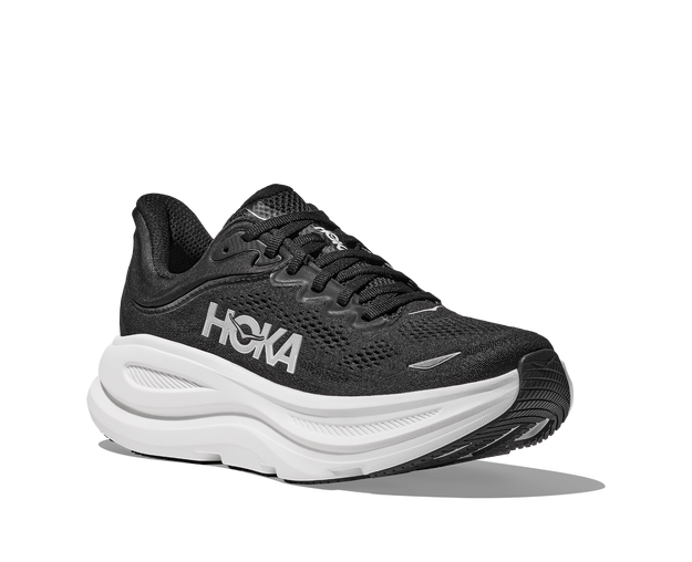 Hoka Hoka Bondi 9 Mens Black-White 1162011 Platou Sport 1