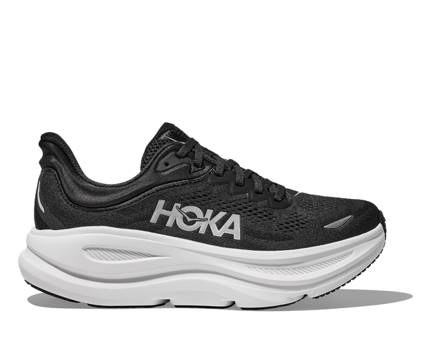Hoka Hoka Bondi 9 Mens Black-White 1162011 Platou Sport 9